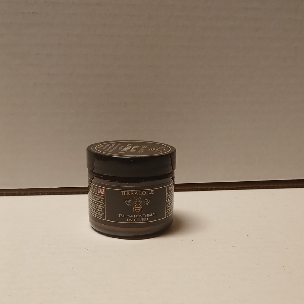 Terra Lotus Organic Tallow Honey Balm NIB NWT